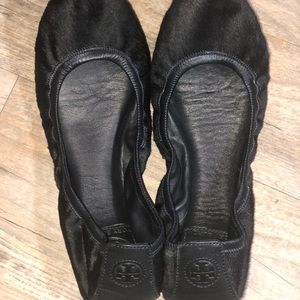 Tory Burch Calf Hair flats